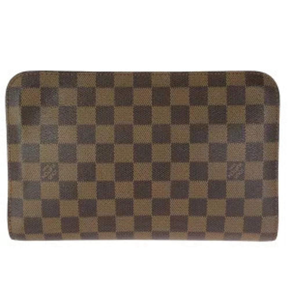 Louis Vuitton Damier Ebene Brown Saint brown clutch bag leather - Picture 2 of 9